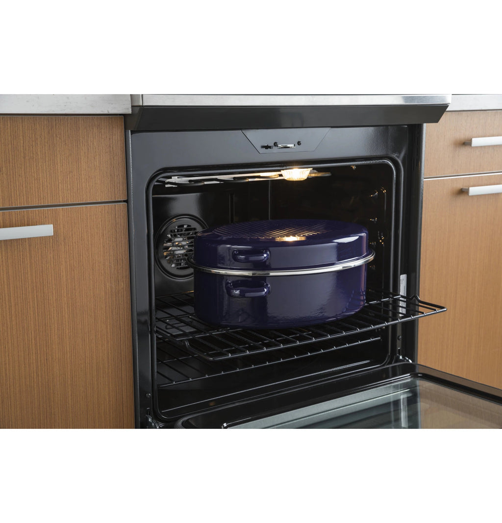 Profile 30-In 5 Burners 5.3-Cu Ft , Air Fry Convection Oven Slide-In Single Induction Ran ( Finrprint Resistant Stainless Steel )