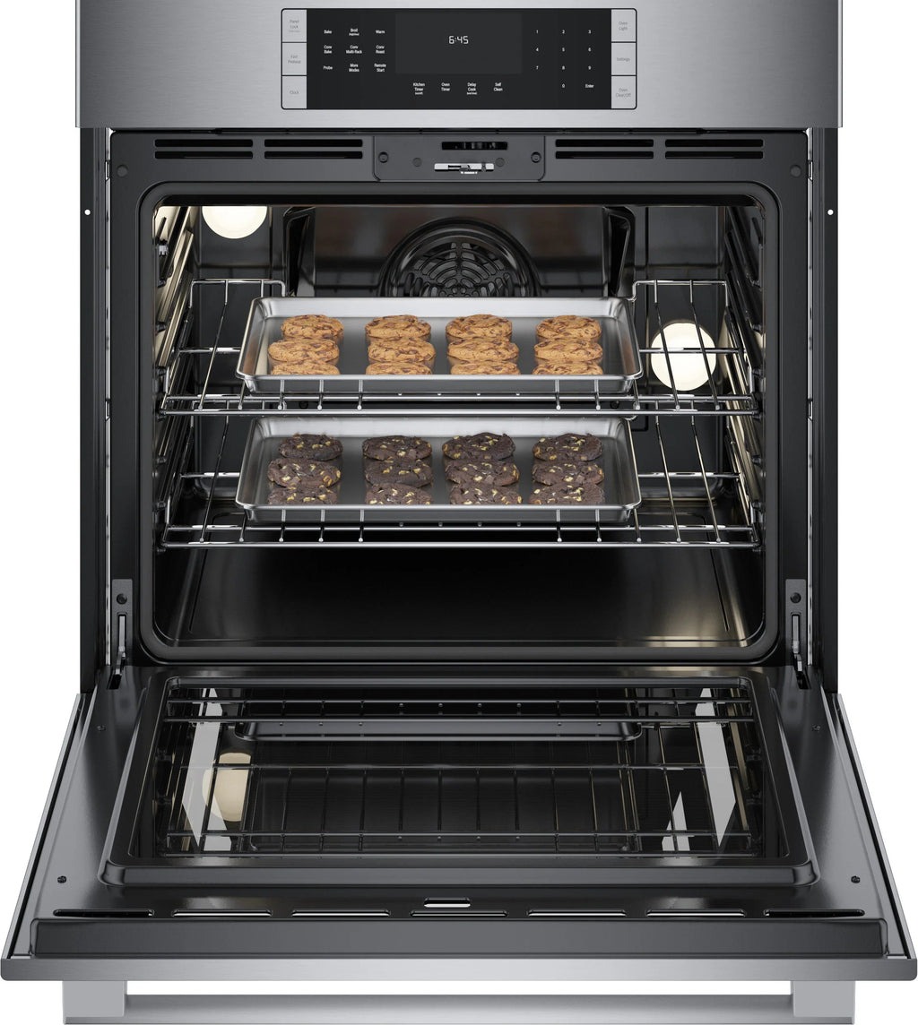 800 Series 30 Inch Single Electric Wall Oven True Convection and Self-Cleaning ( Stainless Steel )