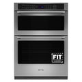 30 Inch Self-Cleaning Air Fry Microwave Wall Oven Combo ( Fingerprint Resistant Stainless Steel )