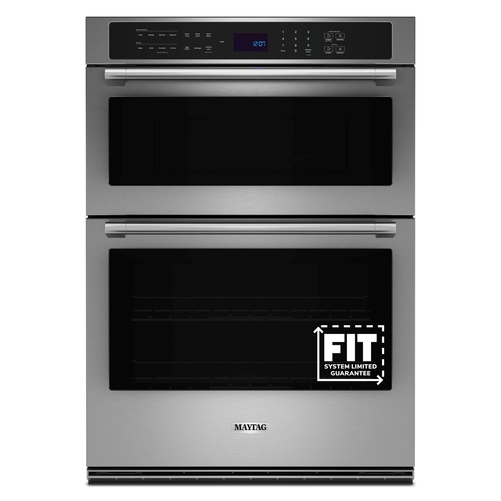 30 Inch Self-Cleaning Air Fry Microwave Wall Oven Combo ( Fingerprint Resistant Stainless Steel )