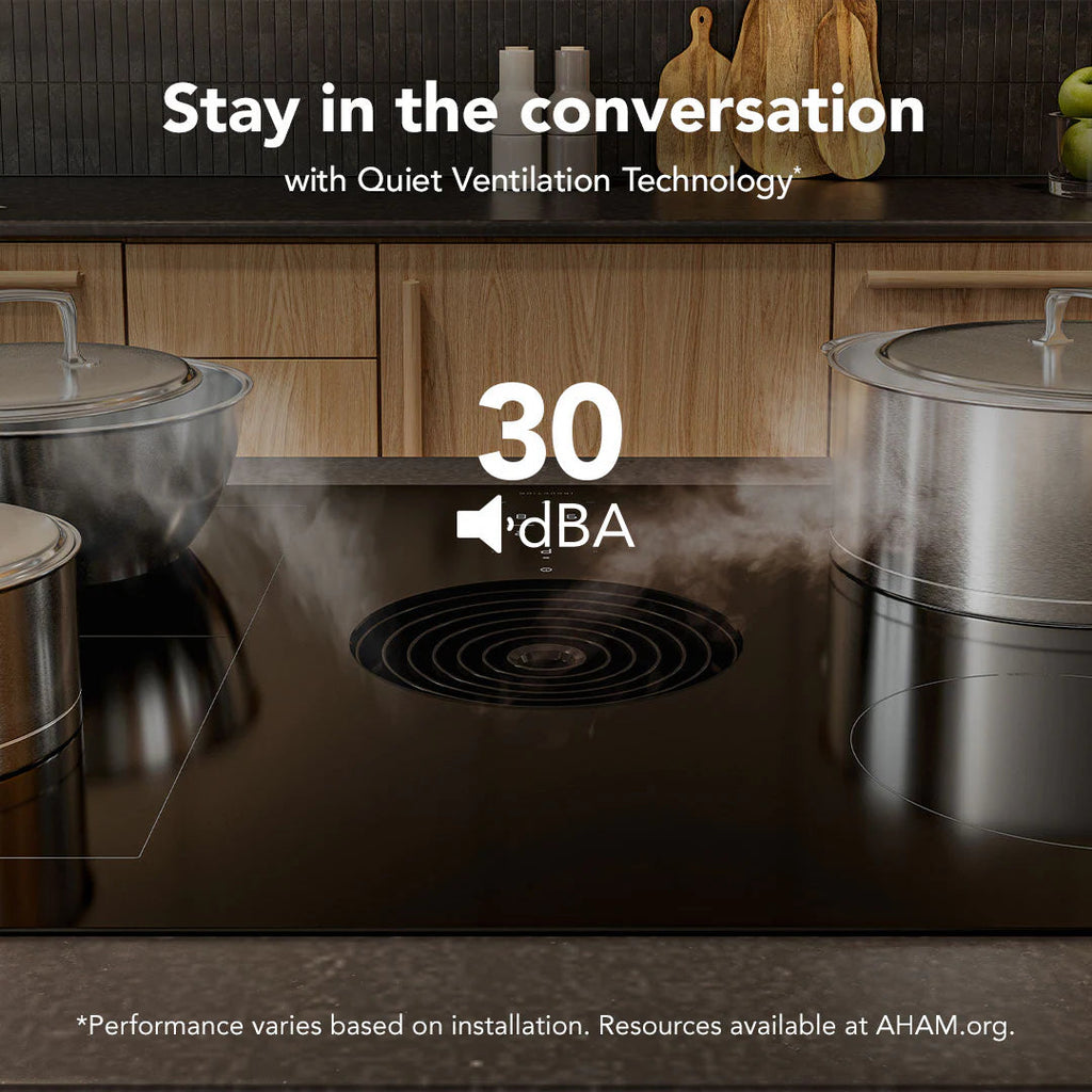 36-In 4 Burners Black Induction Cooktop
