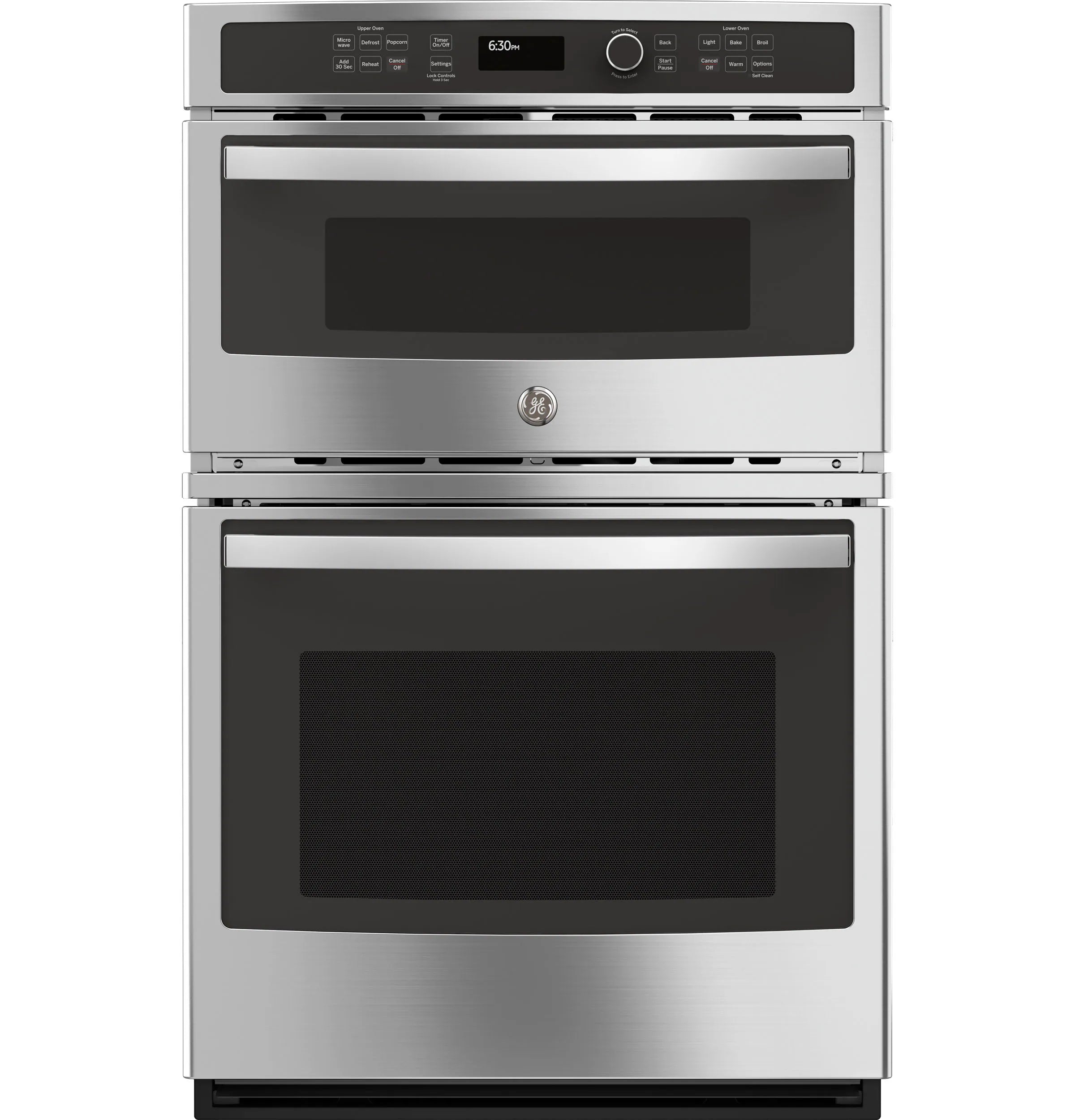 27 Inch Self-Cleaning Microwave Wall Oven Combo ( Stainless Steel )