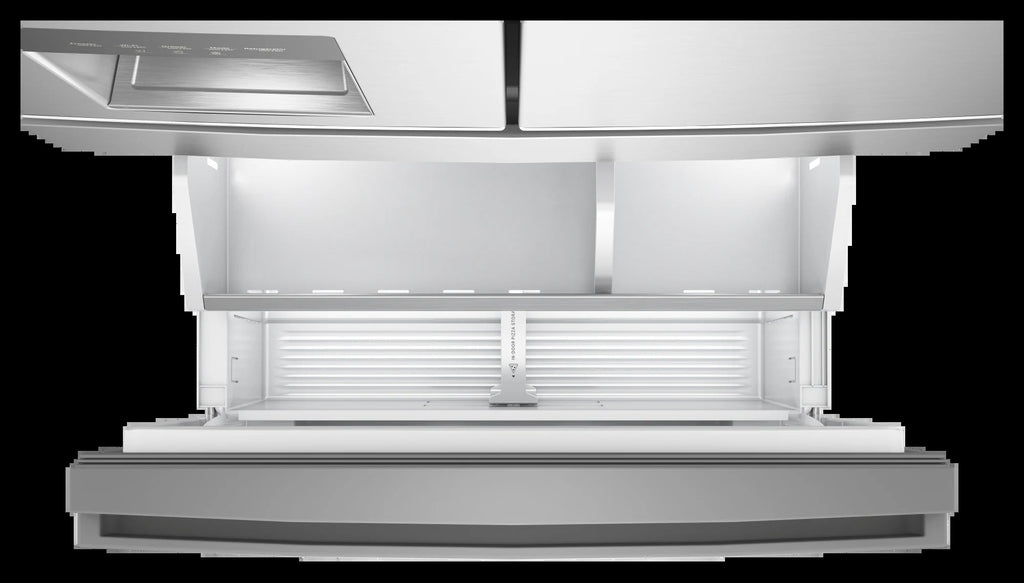 Counter-Depth Wide True Counter Depth 21.86-Cu Ft 36-In Wide French Door Refrigerator with Ice Maker ( Fingerprint-Resistant Stainless Finish ) ENERGY STAR Certified