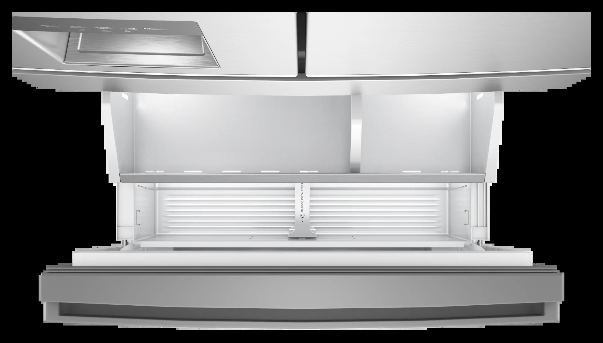 Counter-Depth Wide True Counter Depth 21.86-Cu Ft 36-In Wide French Door Refrigerator with Ice Maker ( Fingerprint-Resistant Stainless Finish ) ENERGY STAR Certified