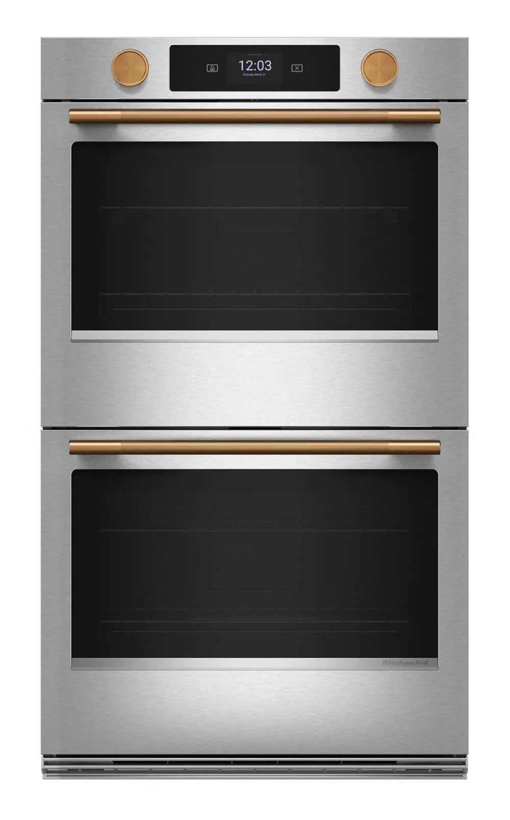 30 Inch Double Electric Wall Oven with Air Fry Steam Cleaning ( Printshield Stainless )