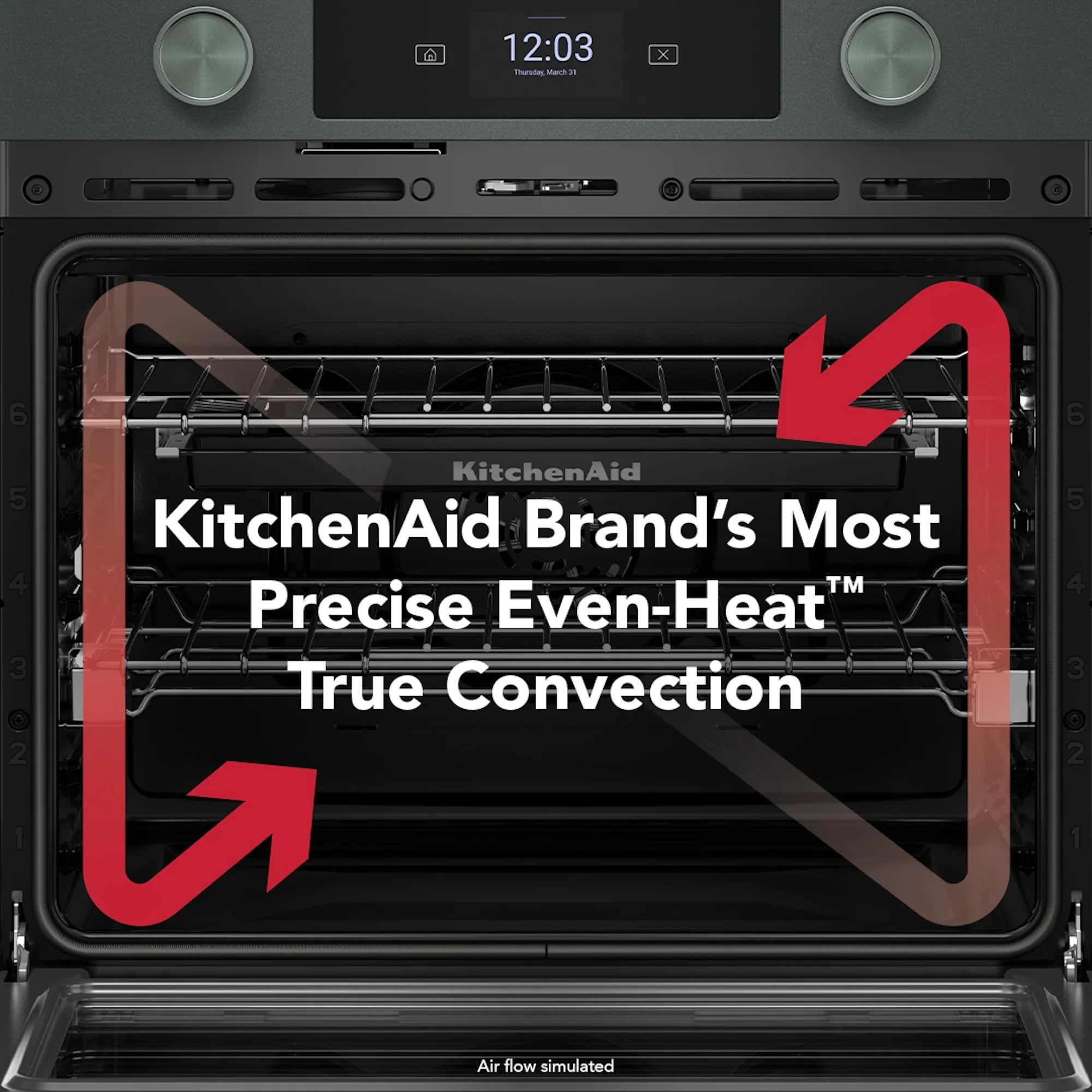 30 Inch Self + Steam Cleaning Air Fry Smart Compatible Microwave Wall Oven Combo ( Printshield Stainless )