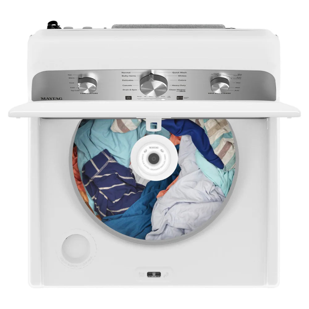 Deep Fill High Efficiency Agitator Large ( 4.5-Cu Ft ) Top-Load Washer ( White )