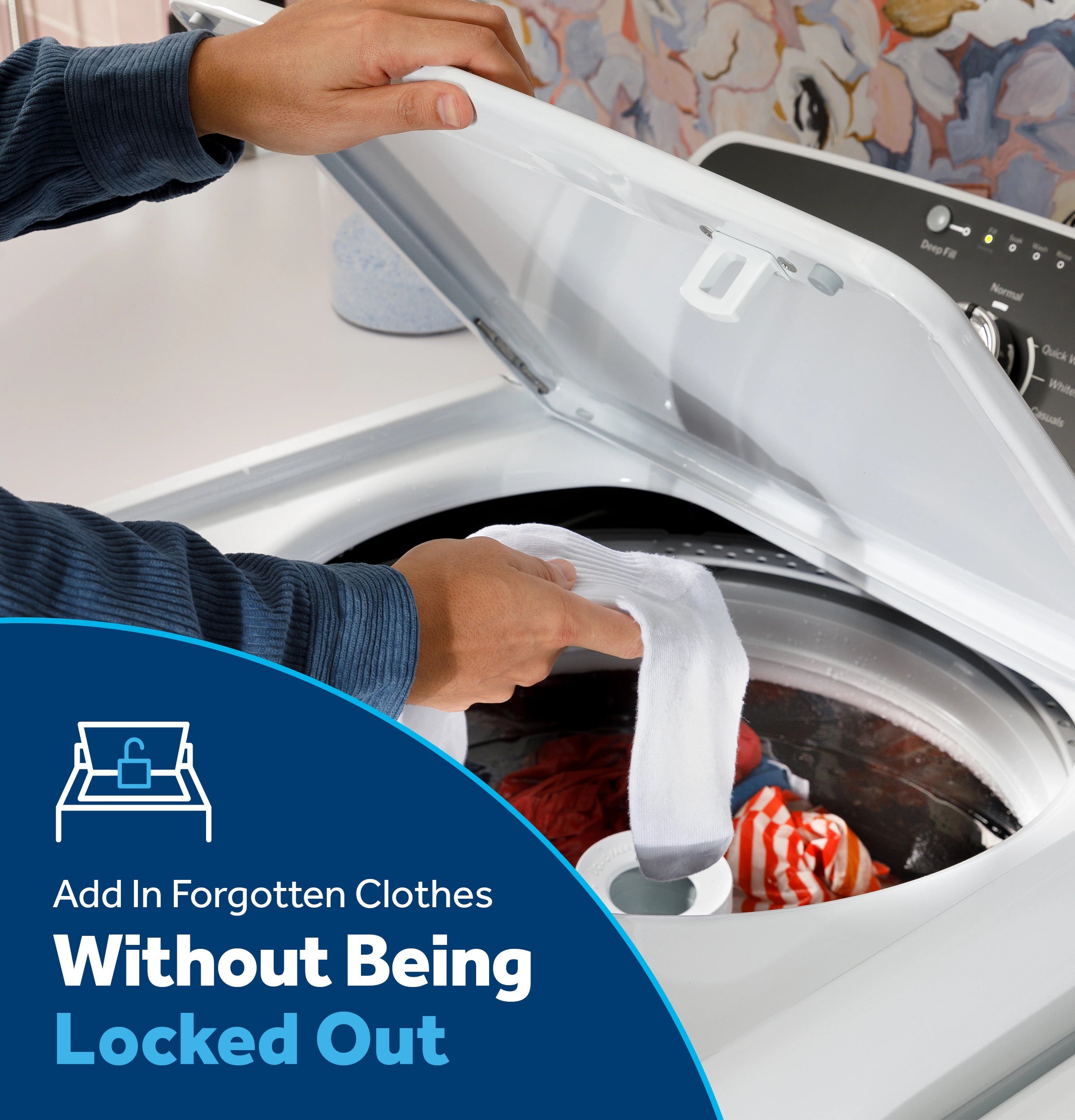 High Efficiency Agitator Lar ( 4.5-Cu Ft ) Top-Load Washer ( White )