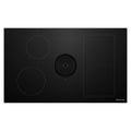 36-In 4 Burners Black Induction Cooktop