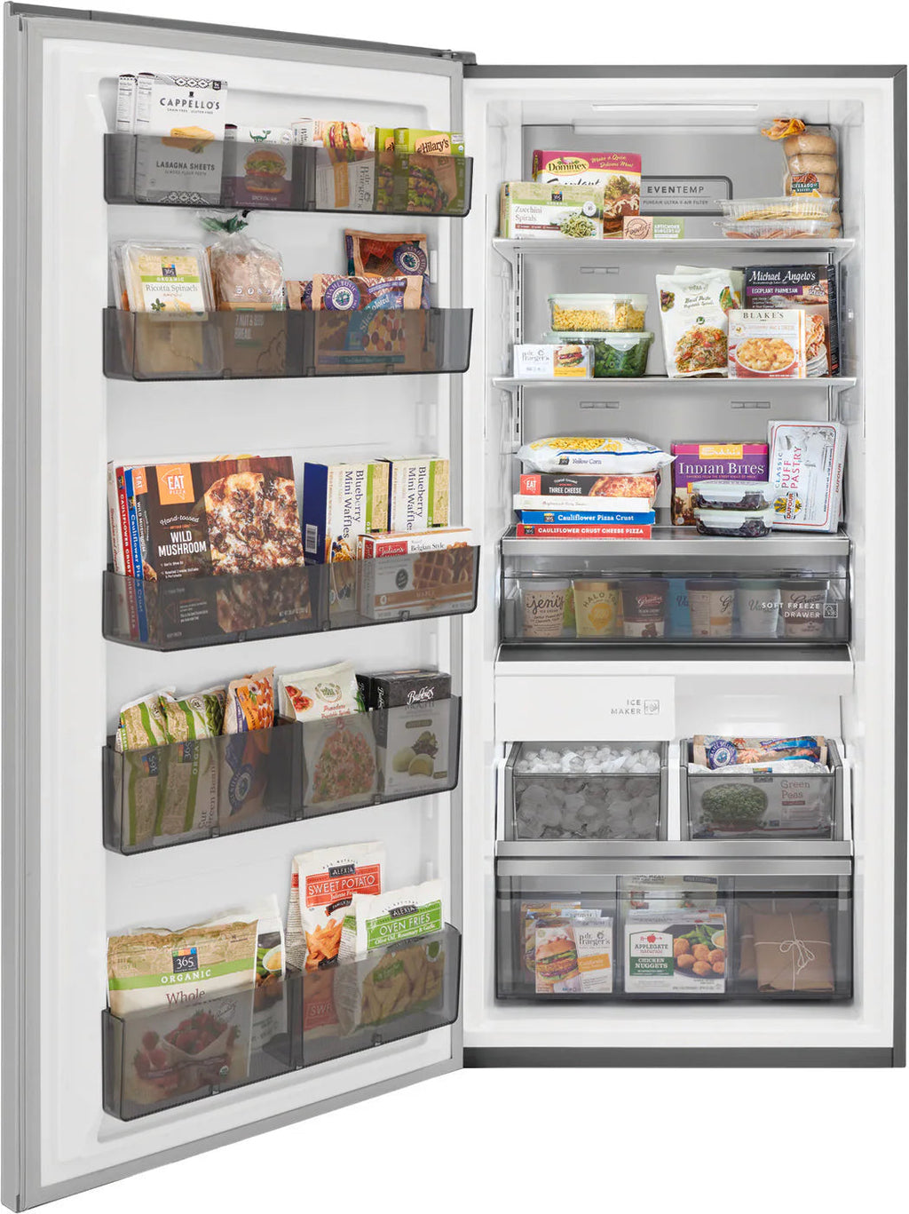 Professional 18.9-Cu Ft Frost-Free Upright Freezer ( Smudge-Proof Stainless Steel ) ENERGY STAR Certified