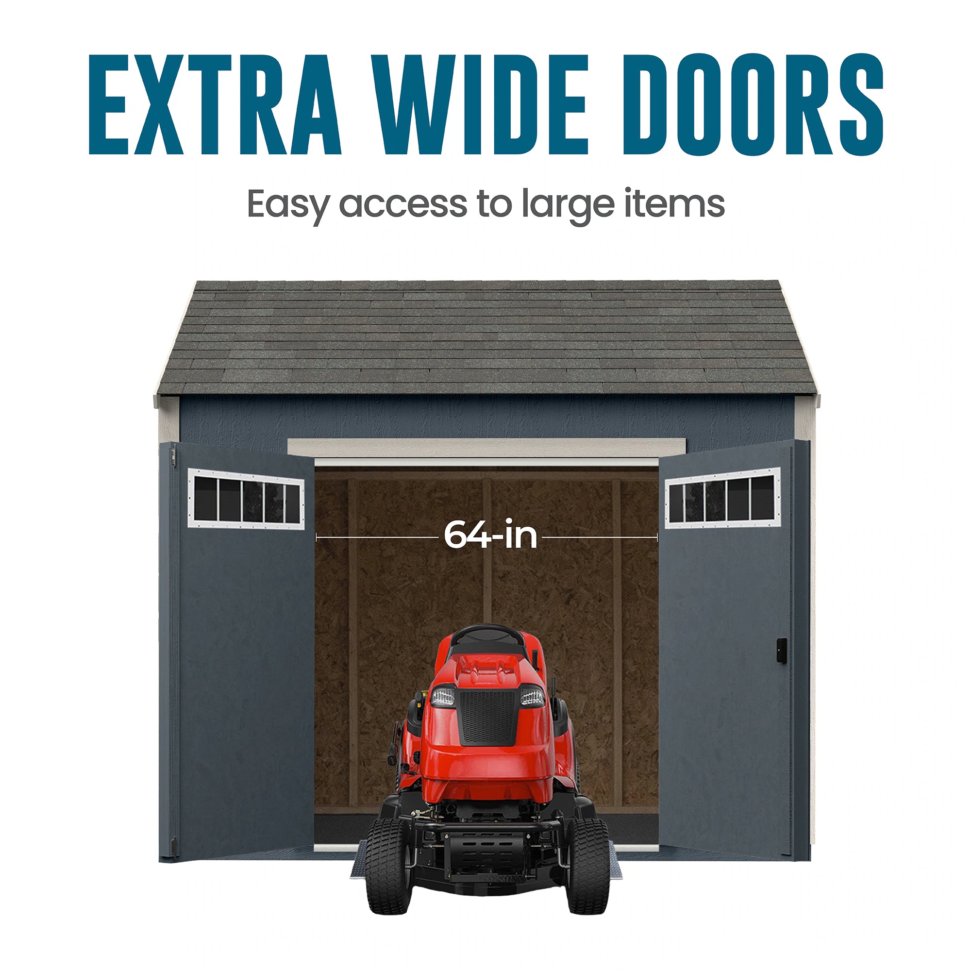 Lancaster 16-Ft X 10-Ft Wood Outdoor Storage Shed (Floor Included)