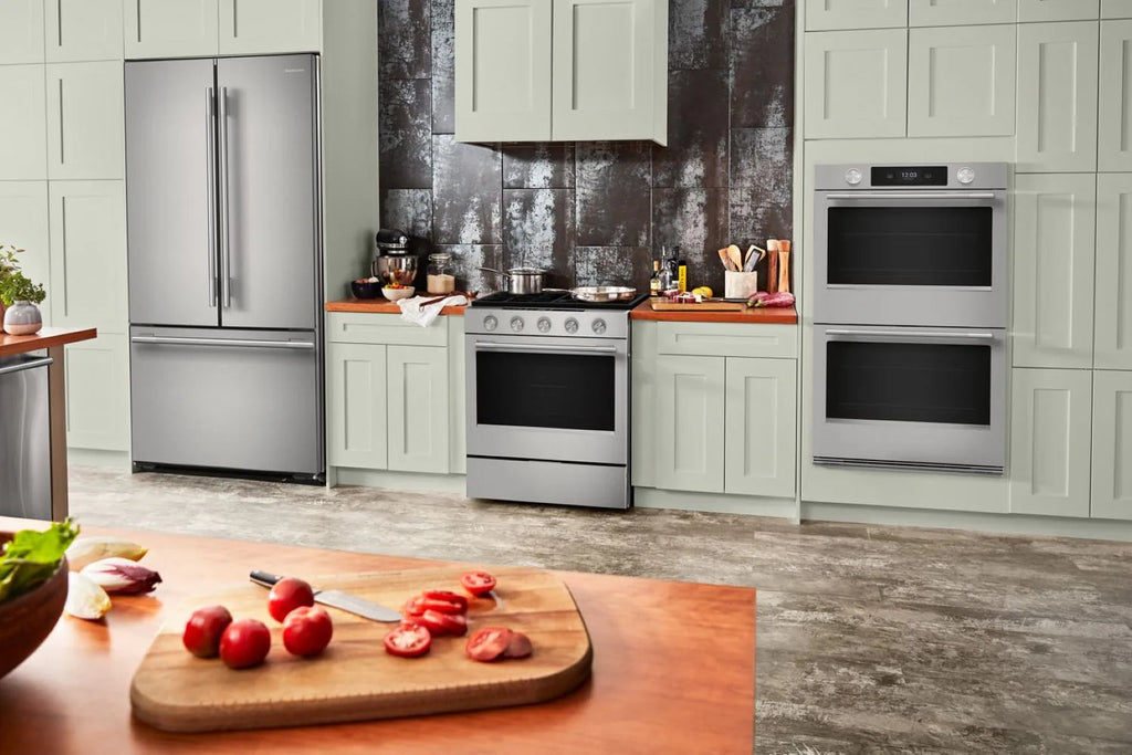 30 Inch Double Electric Wall Oven with Air Fry Steam Cleaning ( Printshield Stainless )