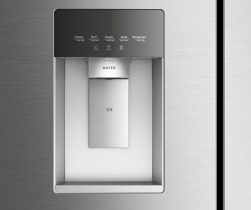 Counter-Depth Wide True Counter Depth 21.86-Cu Ft 36-In Wide French Door Refrigerator with Ice Maker ( Fingerprint-Resistant Stainless Finish ) ENERGY STAR Certified