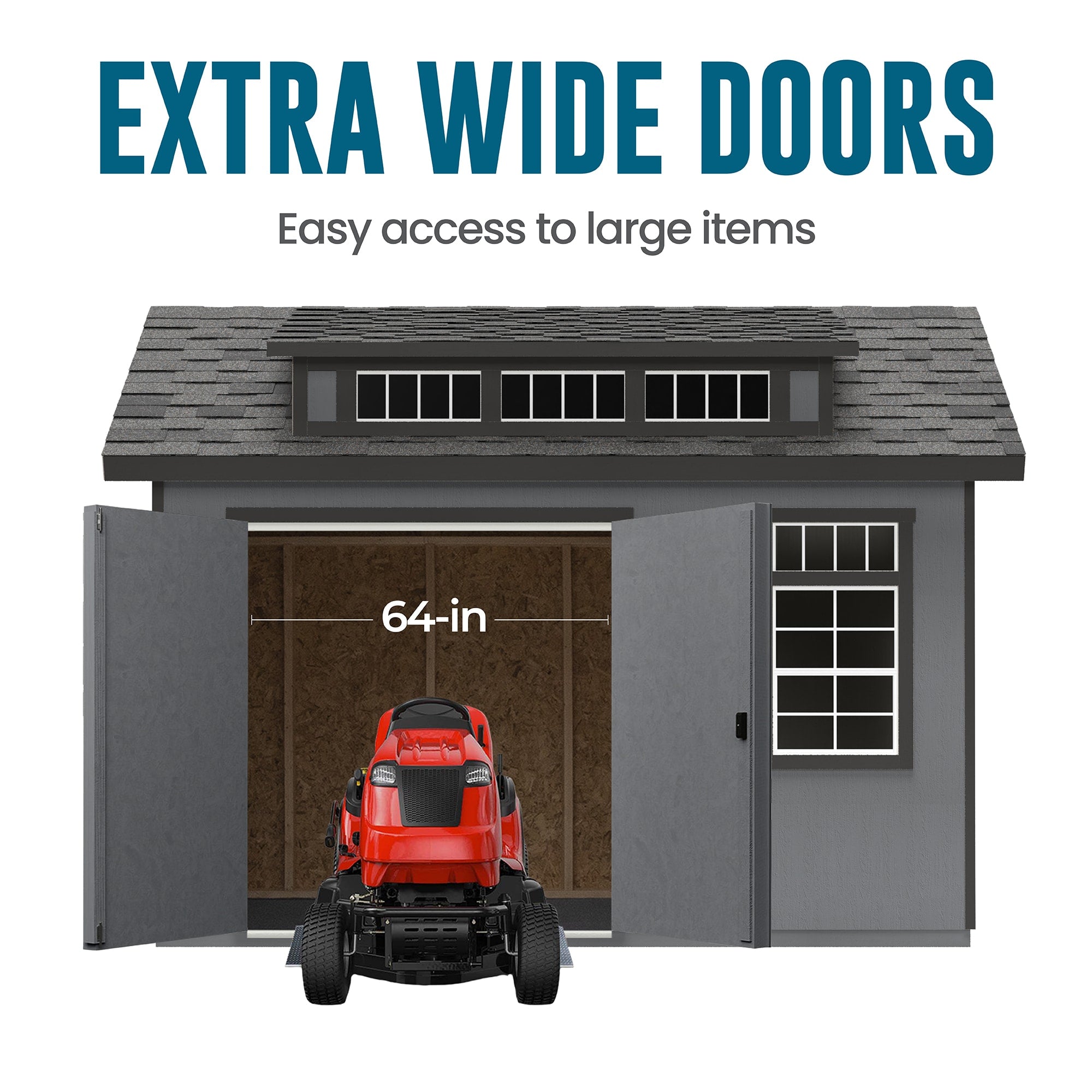 Summerhill 10-Ft X 12-Ft Wood Outdoor Storage Shed (Floor Included)
