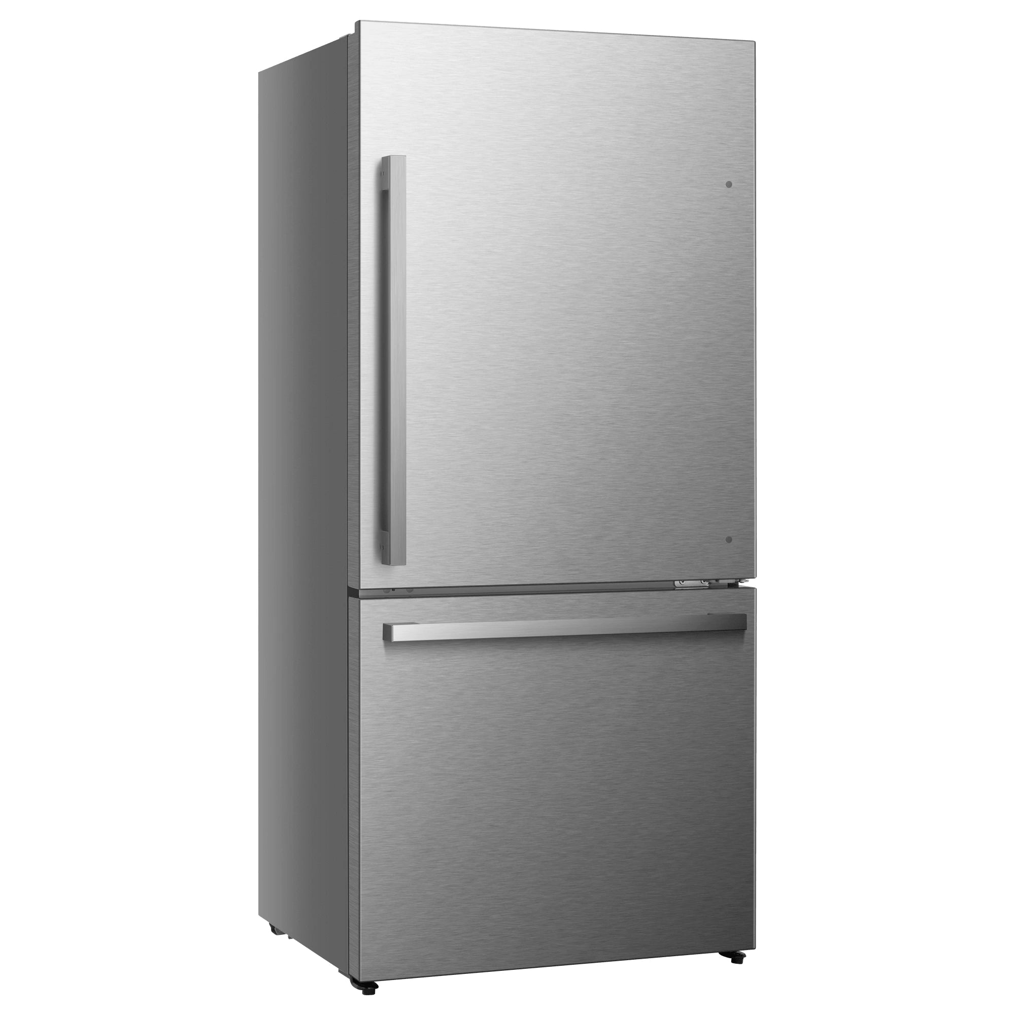 Purespace 17.2-Cu Ft Counter-Depth 32-In Wide Bottom-Freezer Refrigerator Fingerprint Resistant Stainless Steel ) ENERGY STAR Certified