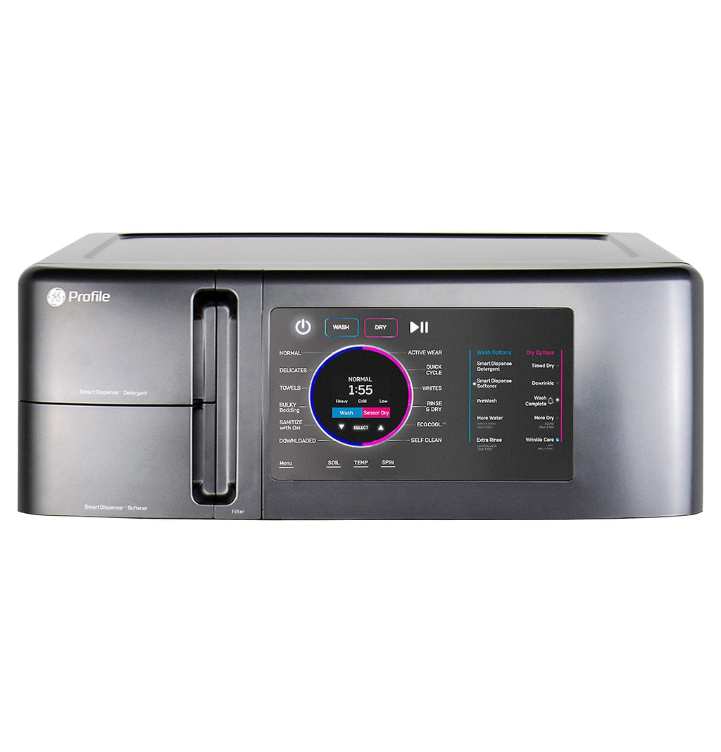 Profile Ultrafast Combo 4.8-Cu Ft Ventless All-In-One Washer Dryer Combo ( Carbon Graphite )