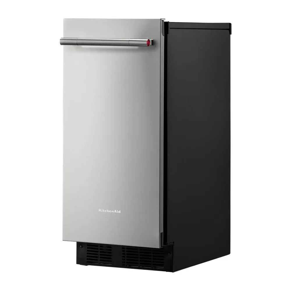 25-Lb Ice per Day Undercounter/Built-In Cubed Ice Maker ( Printshield Stainless Finish )