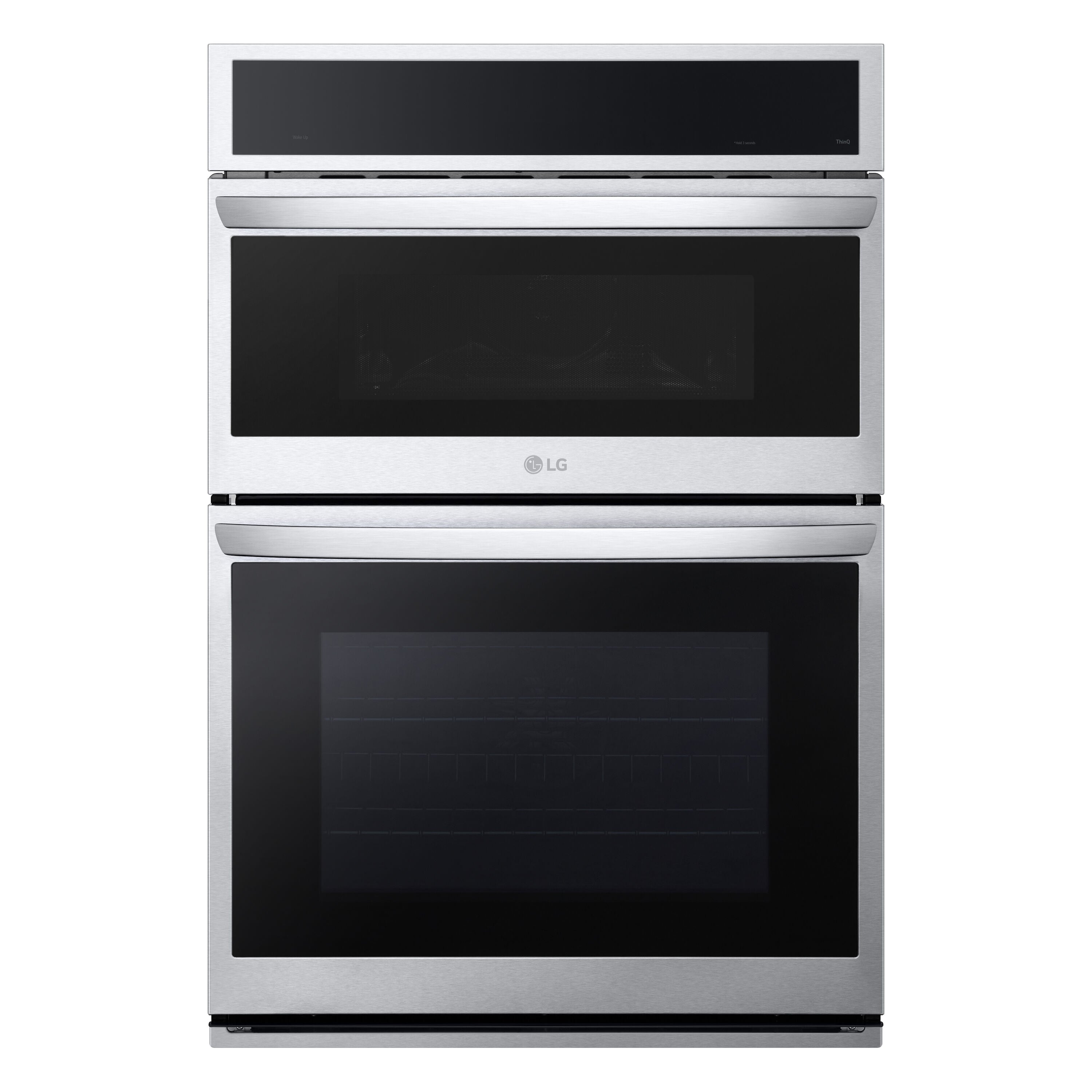 30 Inch Self-Cleaning Air Fry Smart Compatible Microwave Wall Oven Combo ( Printproof Stainless Steel )