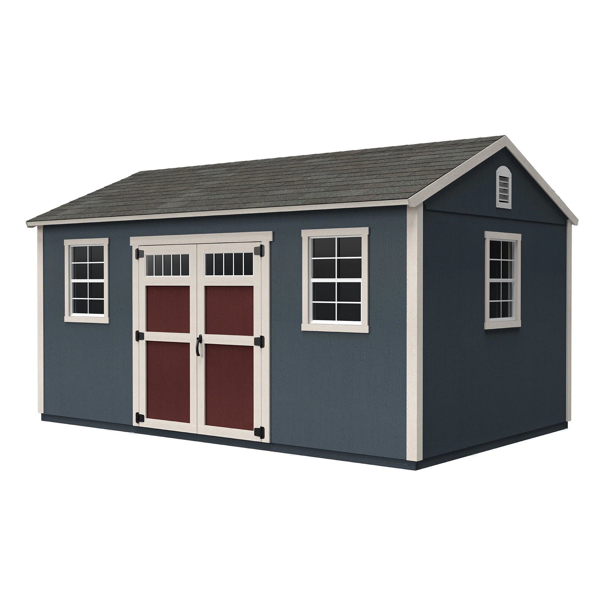 Lancaster 16-Ft X 10-Ft Wood Outdoor Storage Shed (Floor Included)