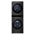 Ventless Heat Pump Washtower 5-Cu Ft Front Load Washer and 7.8-Cu Ft Electric Dryer Stacked Laundry Center ( Black Steel )