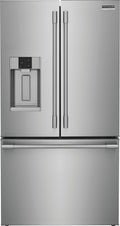 Professional Counter-Depth 22.6-Cu Ft 3 -Door 36-In Wide French Door Refrigerator with Dual Ice Maker ( Smudge-Proof Stainless Steel ) ENERGY STAR Certified