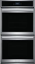 Gallery 27 Inch Double Electric Wall Oven with Air Fry Self + Steam Cleaning ( Fingerprint Resistant Stainless Steel )