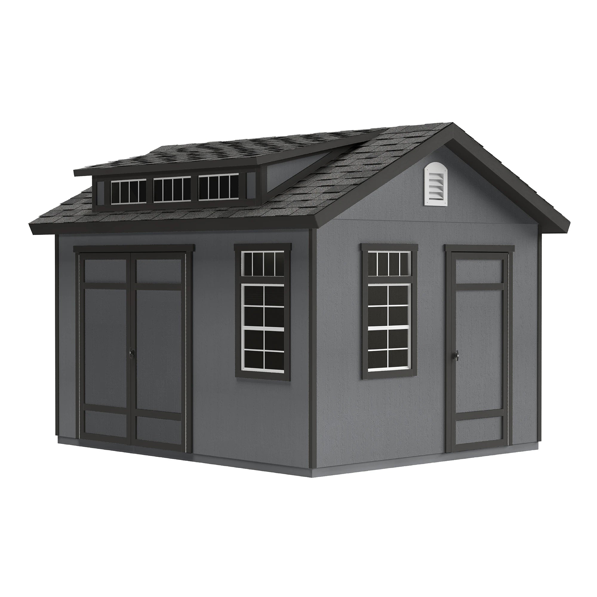 Summerhill 10-Ft X 12-Ft Wood Outdoor Storage Shed (Floor Included)