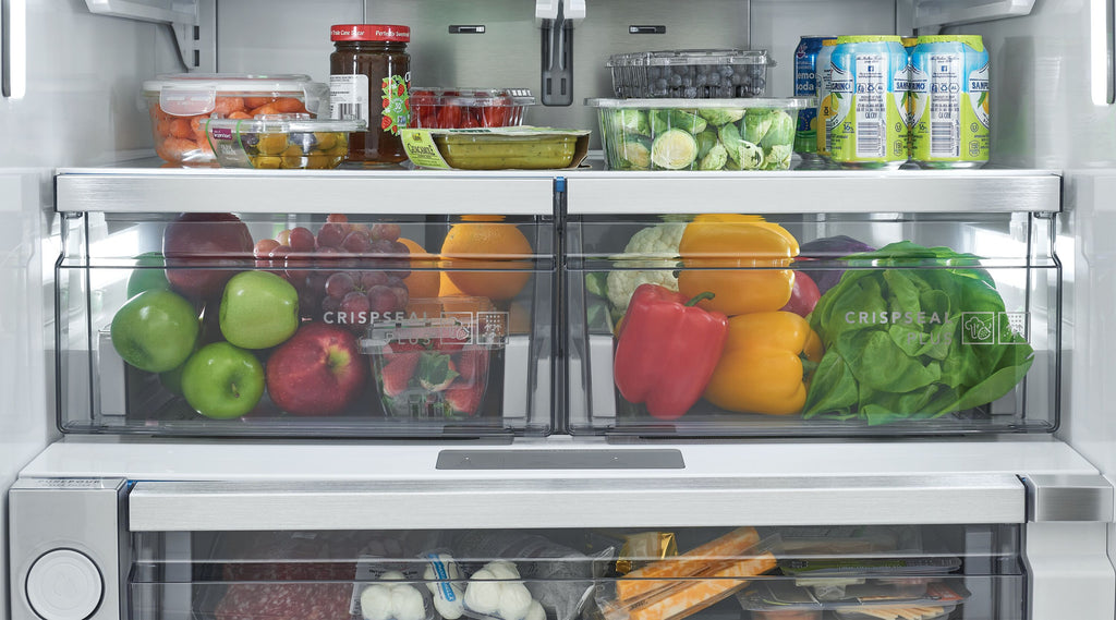 Professional Counter-Depth 22.6-Cu Ft 3 -Door 36-In Wide French Door Refrigerator with Dual Ice Maker ( Smudge-Proof Stainless Steel ) ENERGY STAR Certified