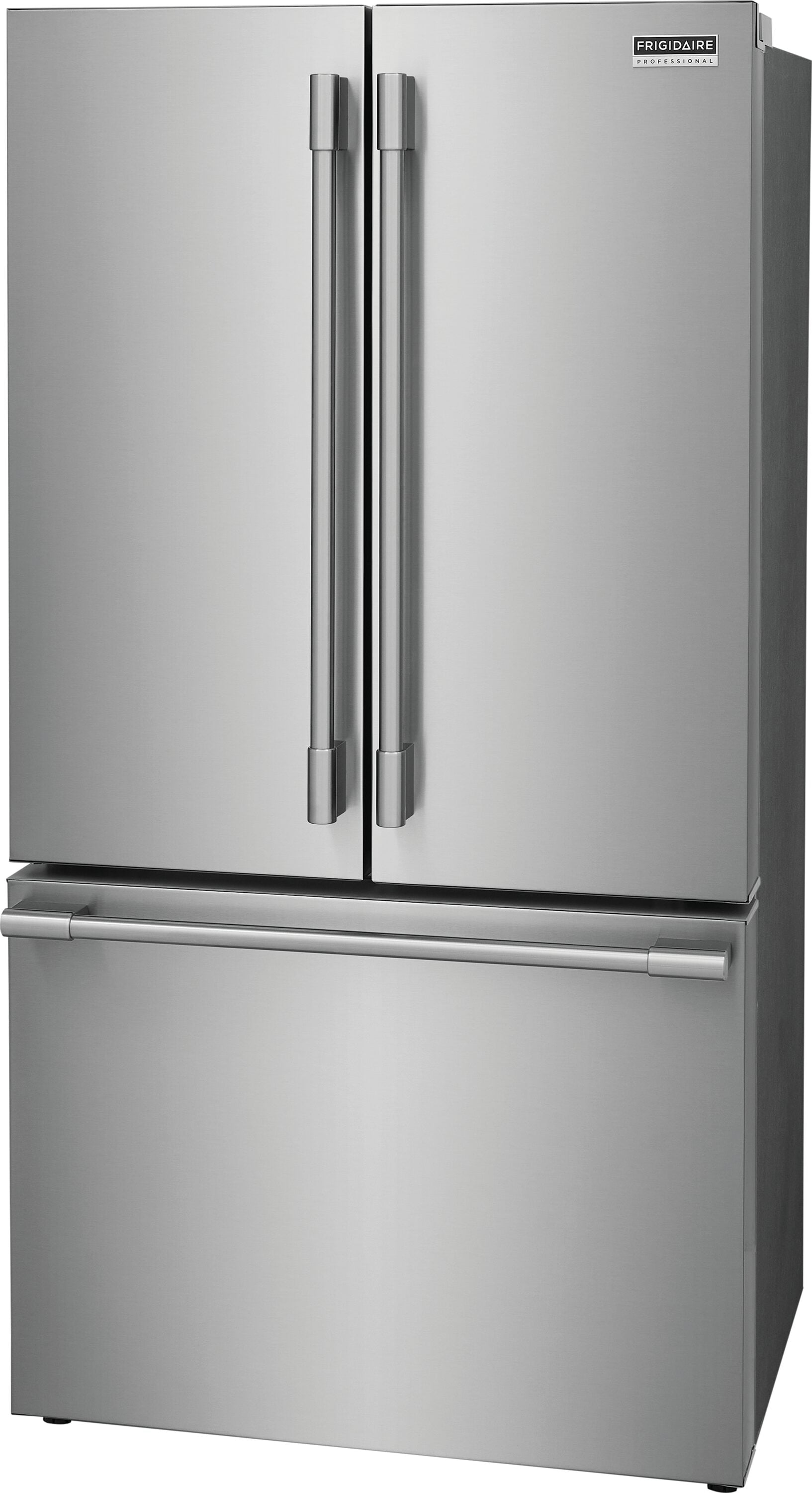 Professional Counter-Depth 23.3-Cu Ft 3 -Door 36-In Wide French Door Refrigerator with Ice Maker ( Smudge-Proof Stainless Steel ) ENERGY STAR Certified