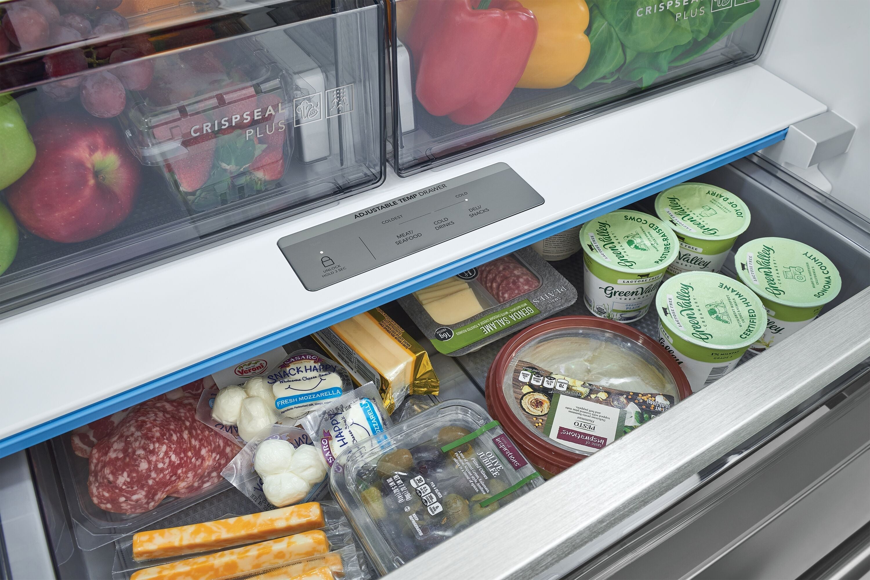 Professional Counter-Depth 23.3-Cu Ft 3 -Door 36-In Wide French Door Refrigerator with Ice Maker ( Smudge-Proof Stainless Steel ) ENERGY STAR Certified