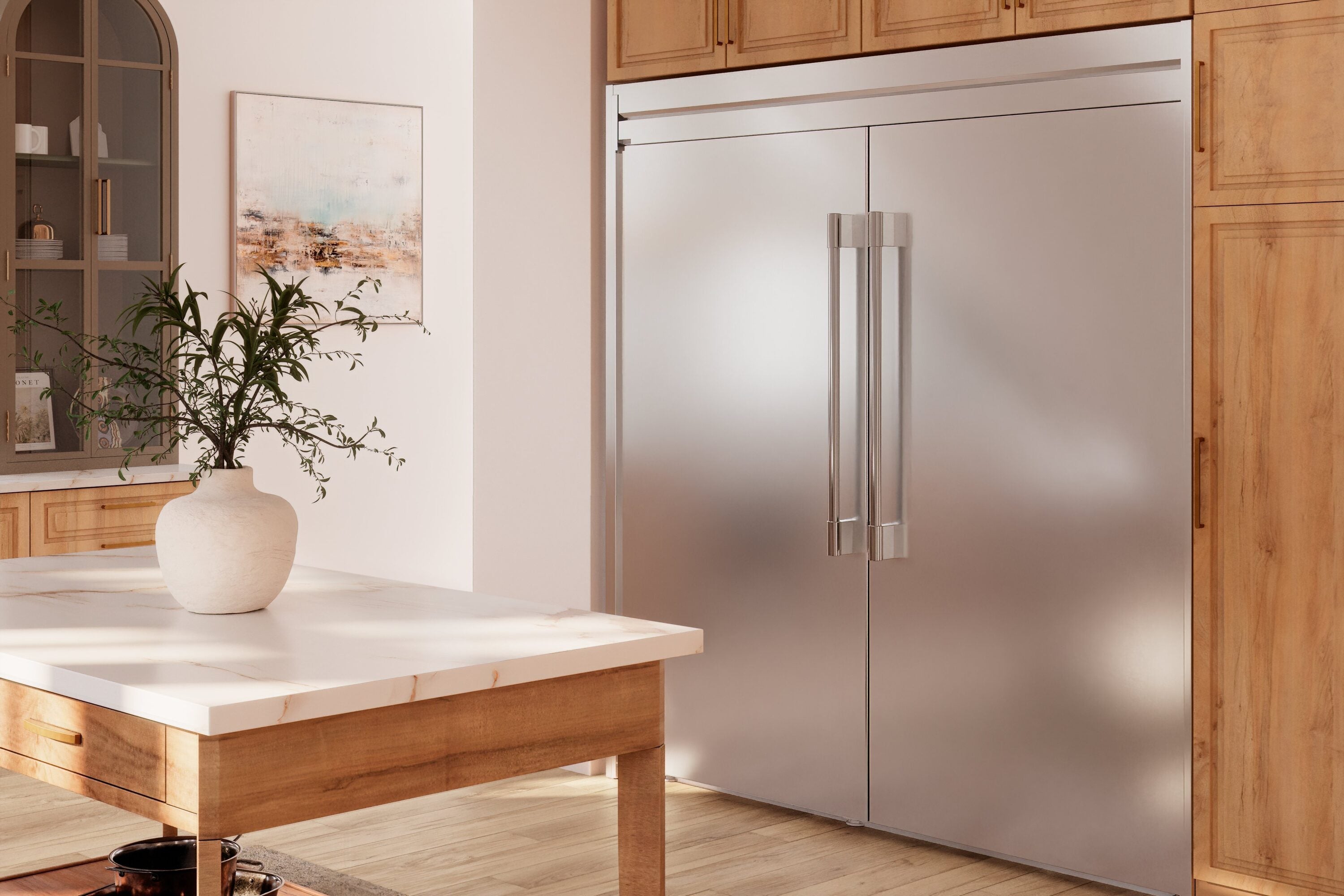 Professional 18.9-Cu Ft Frost-Free Upright Freezer ( Smudge-Proof Stainless Steel ) ENERGY STAR Certified