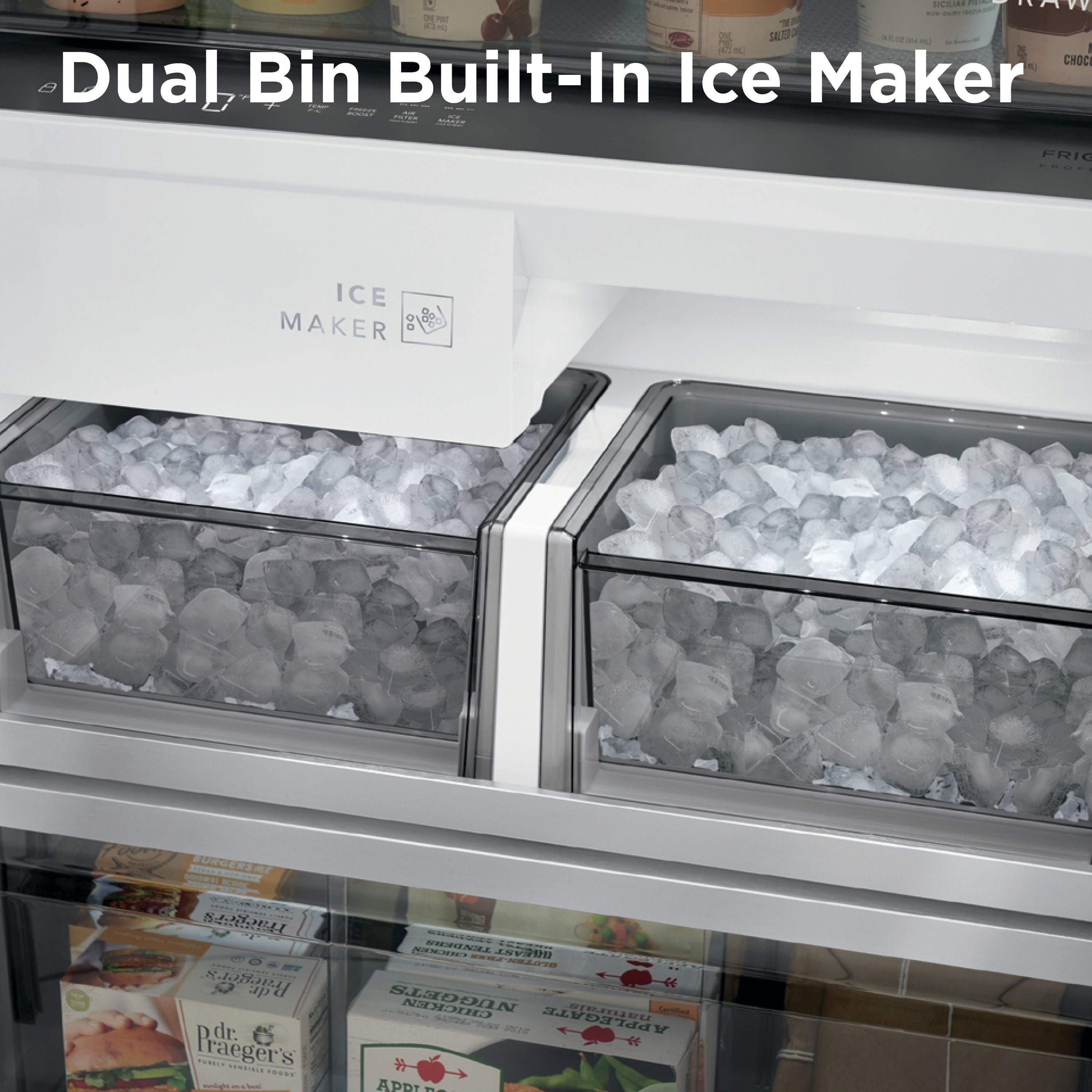 Professional 18.9-Cu Ft Frost-Free Upright Freezer ( Smudge-Proof Stainless Steel ) ENERGY STAR Certified
