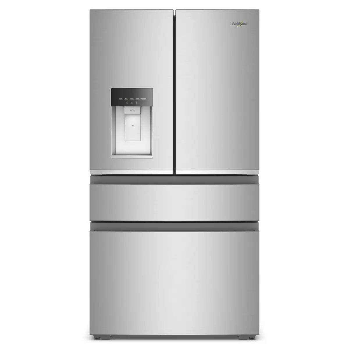 Counter-Depth 22-Cu Ft 36-In Wide French Door Refrigerator with Dual Ice Maker ( Fingerprint-Resistant Stainless Finish ) ENERGY STAR Certified
