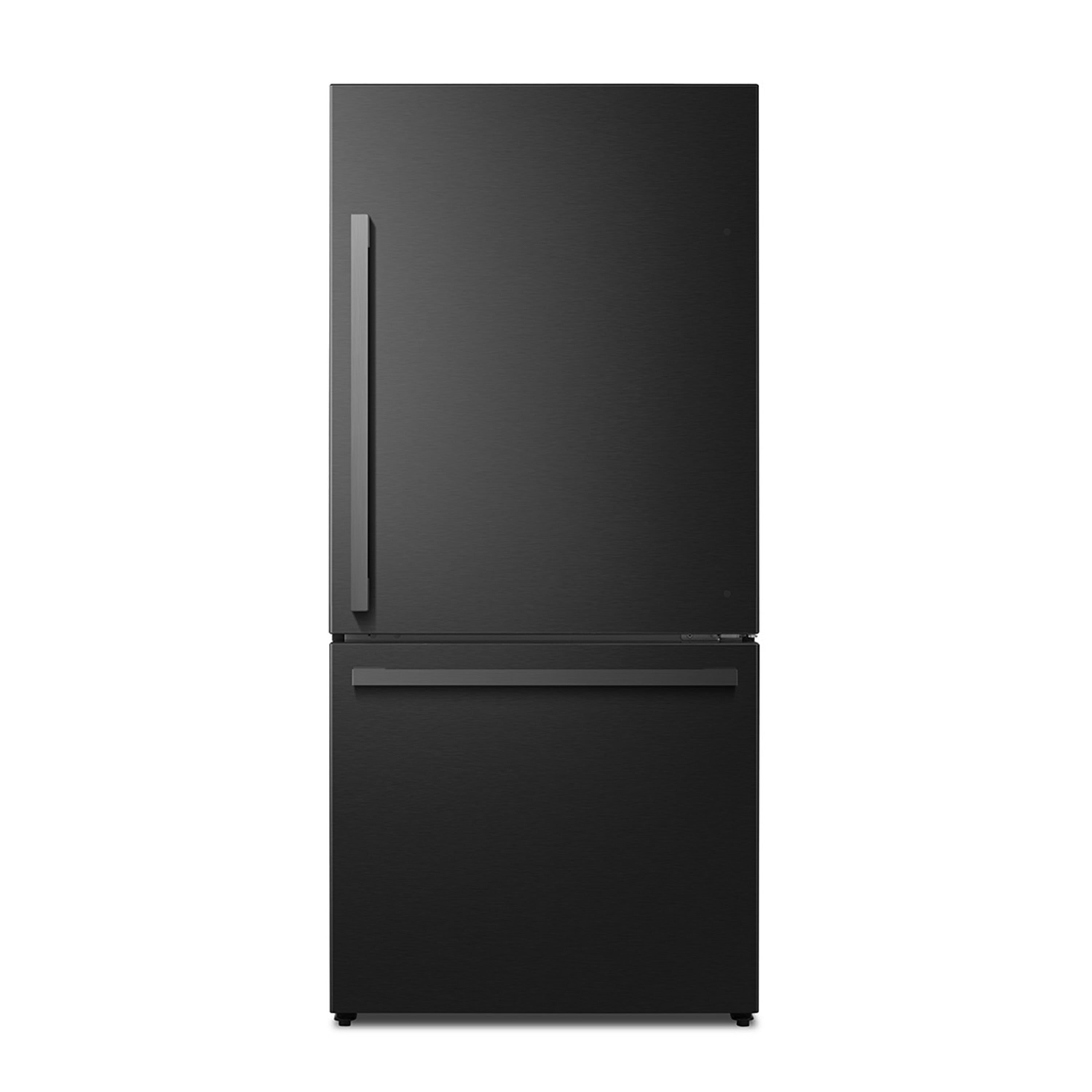 Purespace 17.2-Cu Ft Counter-Depth 32-In Wide Bottom-Freezer Refrigerator Fingerprint Resistant Stainless Steel ) ENERGY STAR Certified