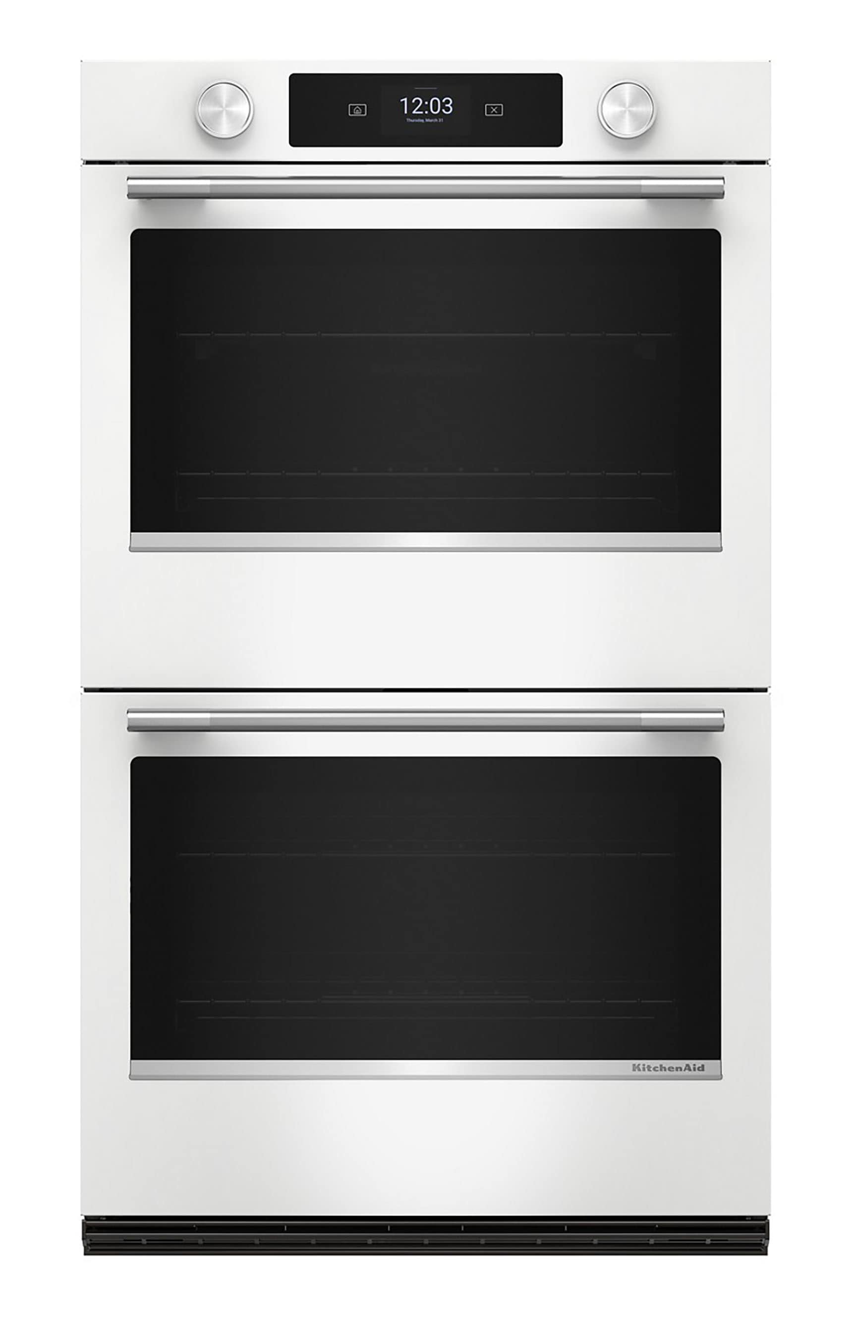 30 Inch Double Electric Wall Oven with Air Fry Steam Cleaning ( Printshield Stainless )