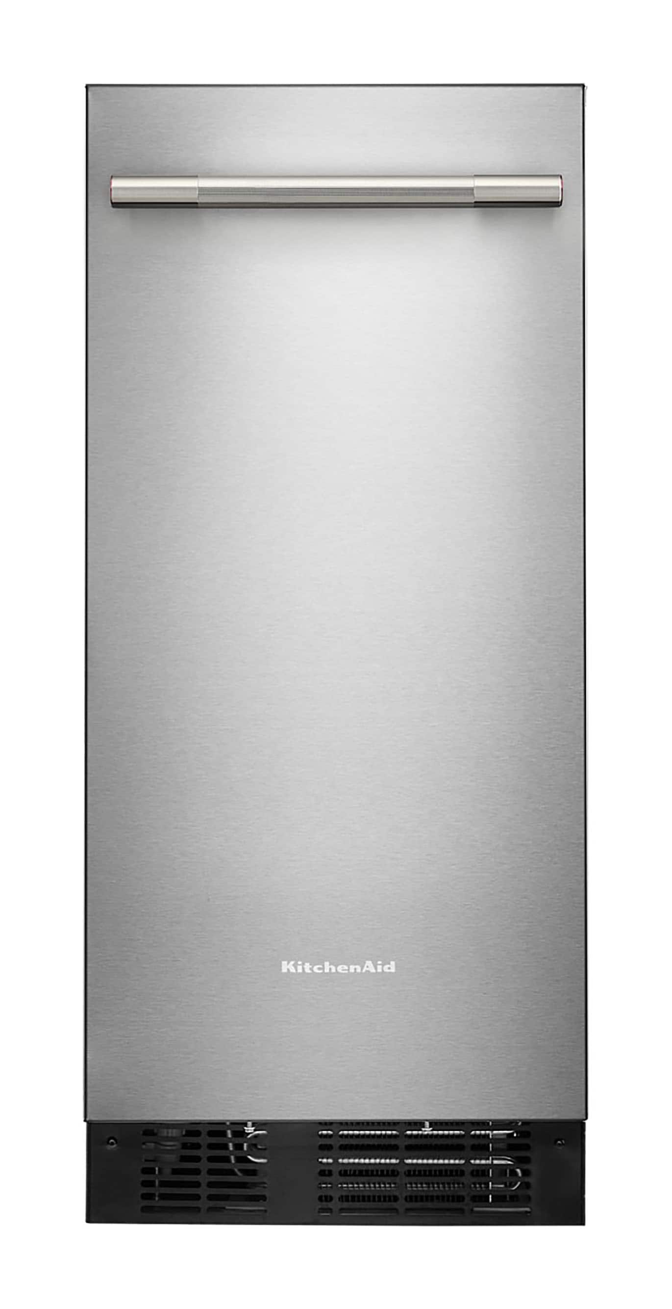 25-Lb Ice per Day Undercounter/Built-In Cubed Ice Maker ( Printshield Stainless Finish )