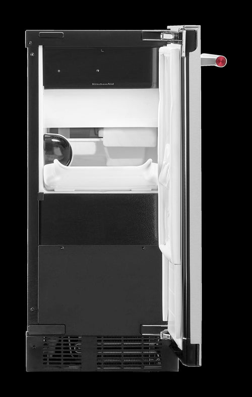 25-Lb Ice per Day Undercounter/Built-In Cubed Ice Maker ( Printshield Stainless Finish )