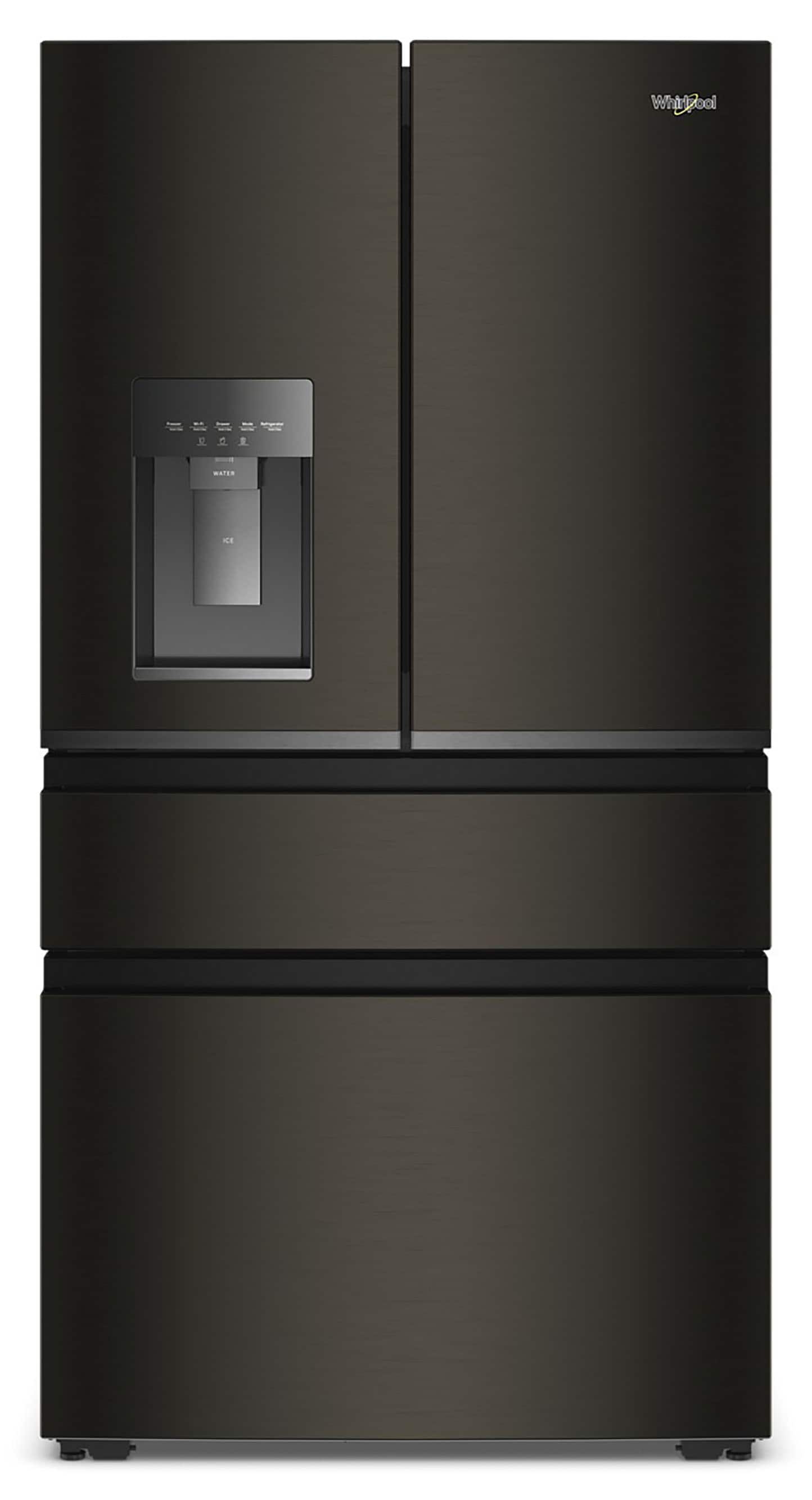 Counter-Depth Wide True Counter Depth 21.86-Cu Ft 36-In Wide French Door Refrigerator with Ice Maker ( Fingerprint-Resistant Stainless Finish ) ENERGY STAR Certified
