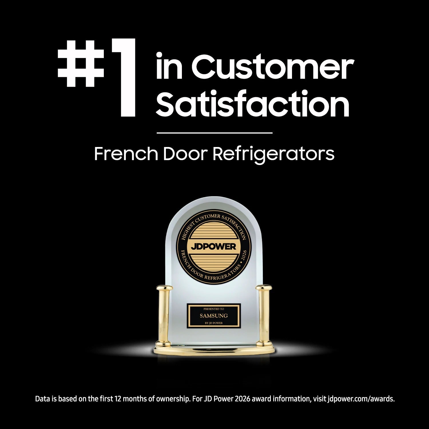 Bespoke AI Standard-Depth Family Hub 32" 29-Cu Ft 36-In Wide French Door Refrigerator with Dual Ice Maker and Door within Door ( Fingerprint Resistant Stainless Steel ) ENERGY STAR Certified