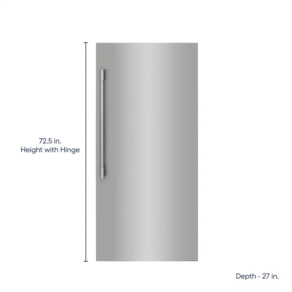Professional 18.9-Cu Ft Freezerless Refrigerator ( Smudge-Proof Stainless Steel ) ENERGY STAR