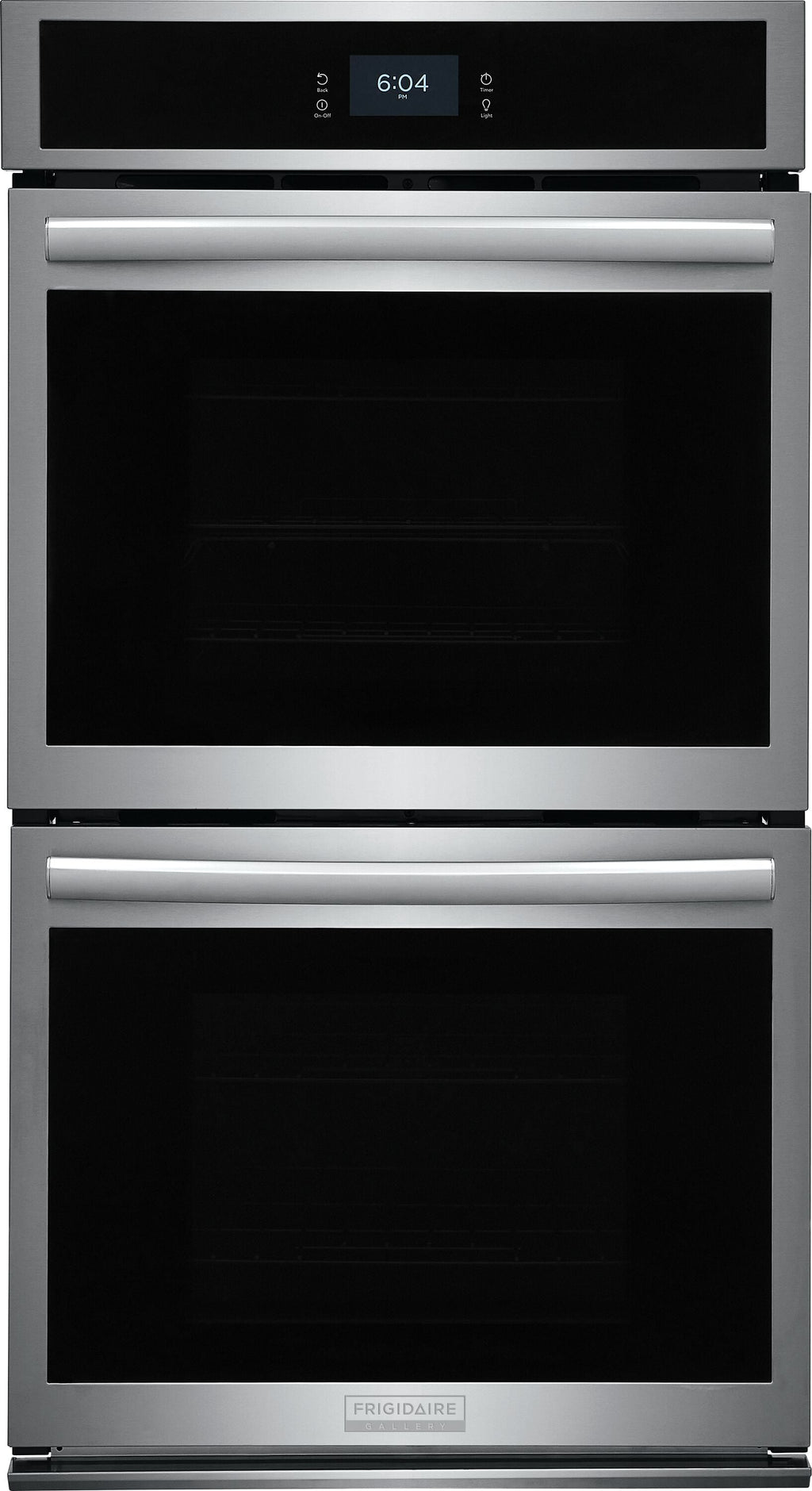 Gallery 27 Inch Double Electric Wall Oven with Air Fry Self + Steam Cleaning ( Fingerprint Resistant Stainless Steel )