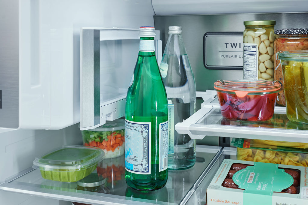 Professional Counter-Depth Professional 21.4-Cu Ft 36-In Wide French Door Refrigerator with Dual Ice Maker ( Smudge Proof Stainless Steel ) ENERGY STAR Certified