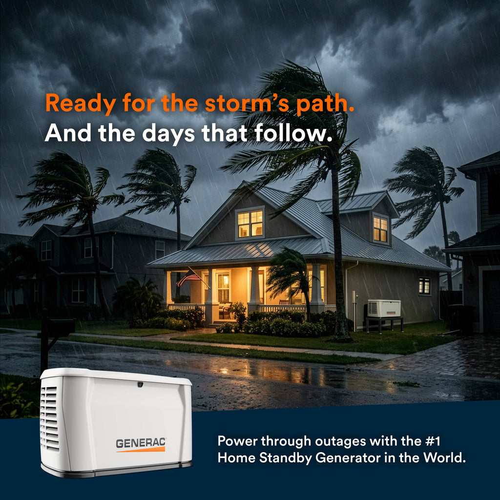 Next Generation 22000 -Watt Dual Fuel (Liquid Propane/Natural Gas) 200-Amp Home Standby Generator Automatic Transfer Switch Included