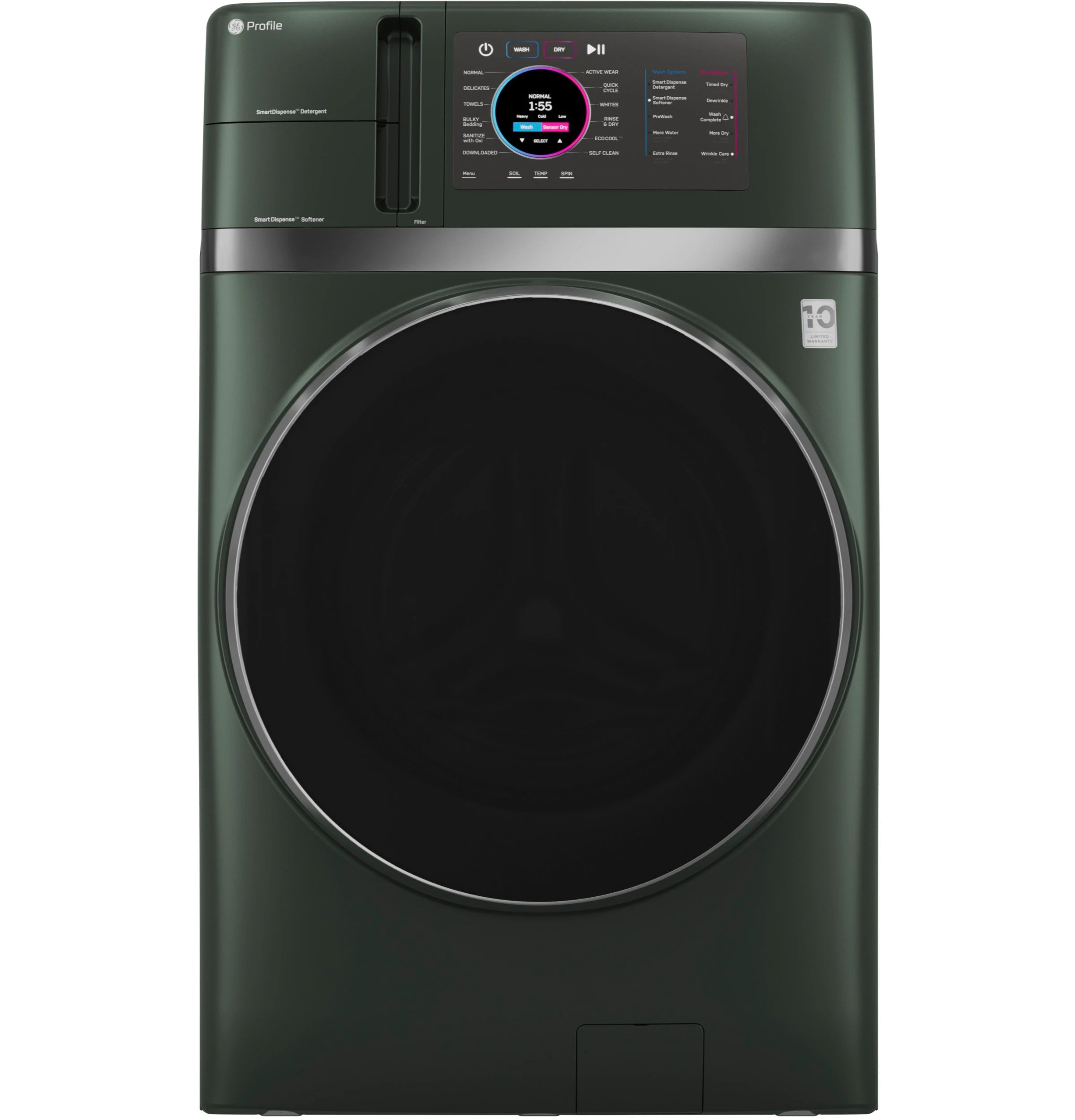 Profile Ultrafast Combo 4.8-Cu Ft Ventless All-In-One Washer Dryer Combo ( Carbon Graphite )