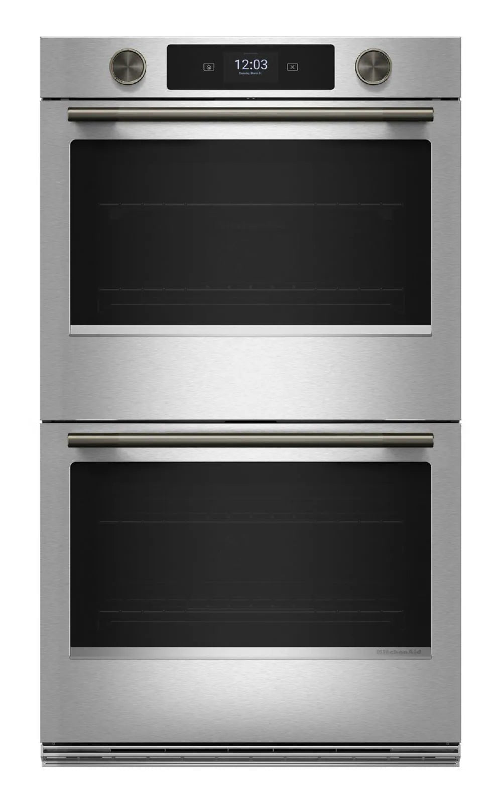 30 Inch Double Electric Wall Oven with Air Fry Steam Cleaning ( Printshield Stainless )