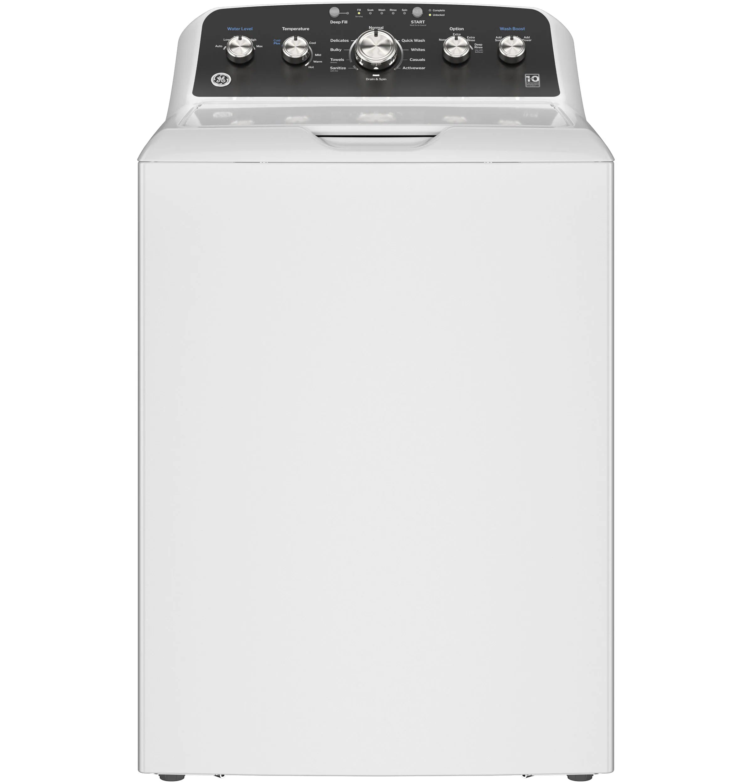 High Efficiency Agitator Lar ( 4.5-Cu Ft ) Top-Load Washer ( White )