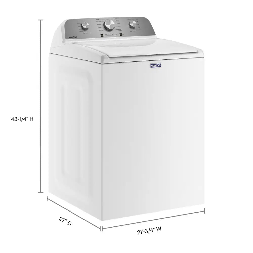 Deep Fill High Efficiency Agitator Large ( 4.5-Cu Ft ) Top-Load Washer ( White )
