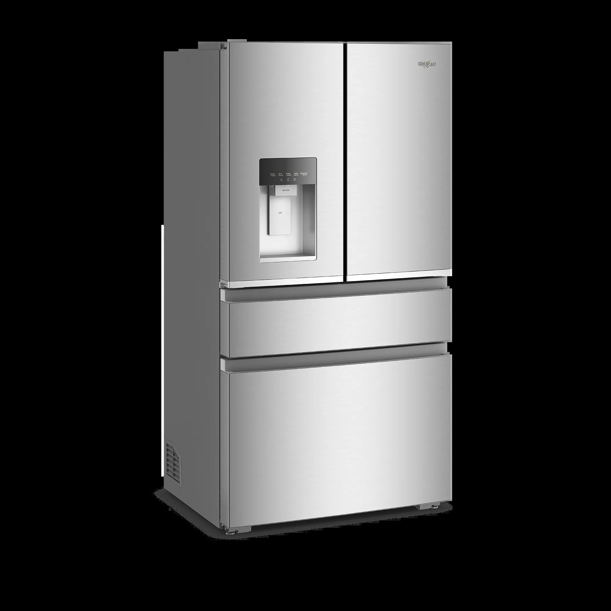 Counter-Depth Wide True Counter Depth 21.86-Cu Ft 36-In Wide French Door Refrigerator with Ice Maker ( Fingerprint-Resistant Stainless Finish ) ENERGY STAR Certified