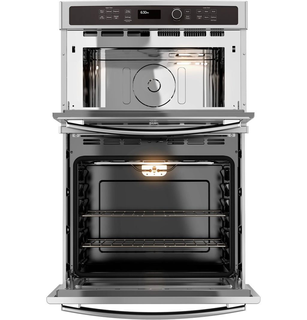 27 Inch Self-Cleaning Microwave Wall Oven Combo ( Stainless Steel )