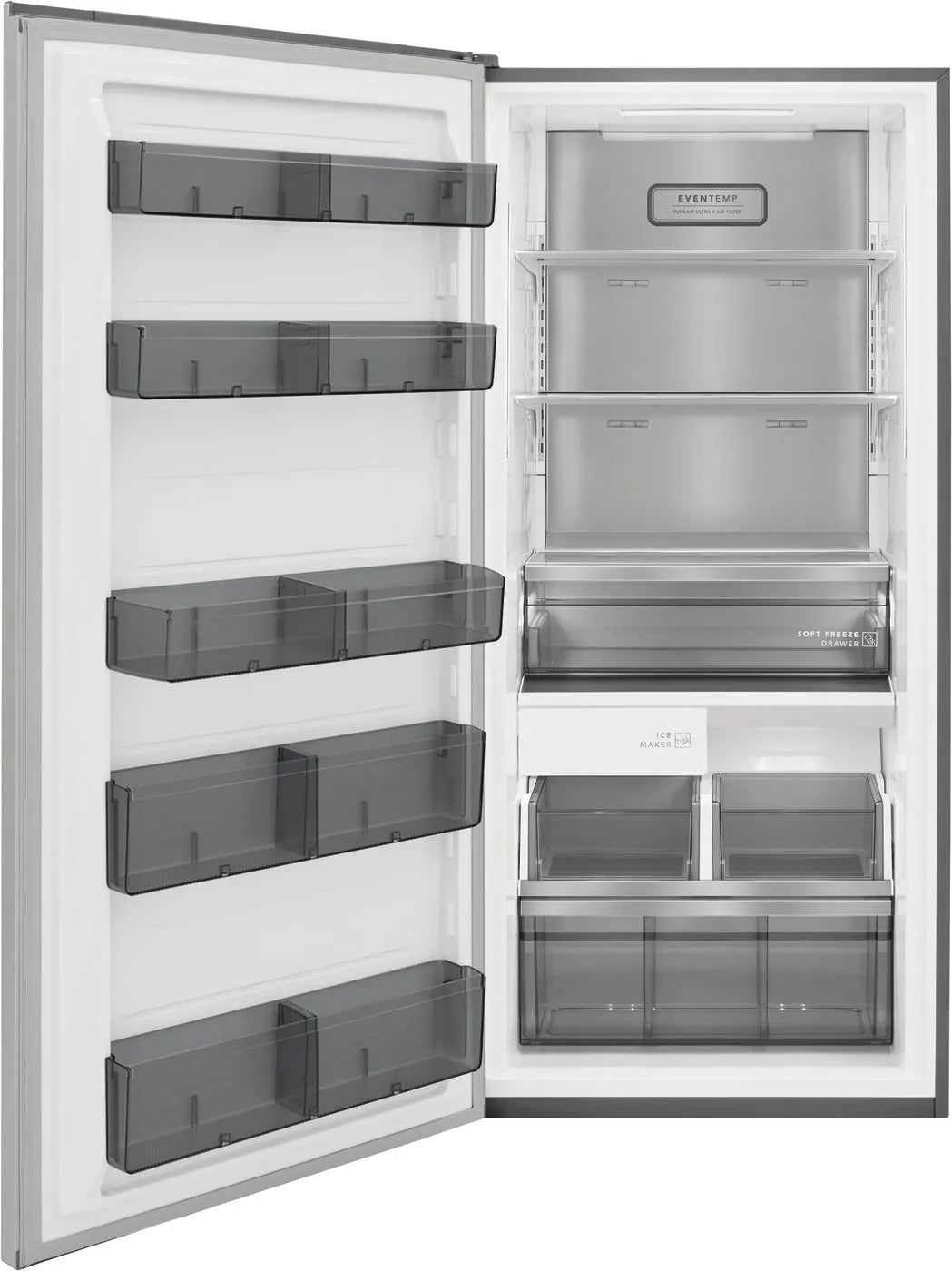 Professional 18.9-Cu Ft Frost-Free Upright Freezer ( Smudge-Proof Stainless Steel ) ENERGY STAR Certified